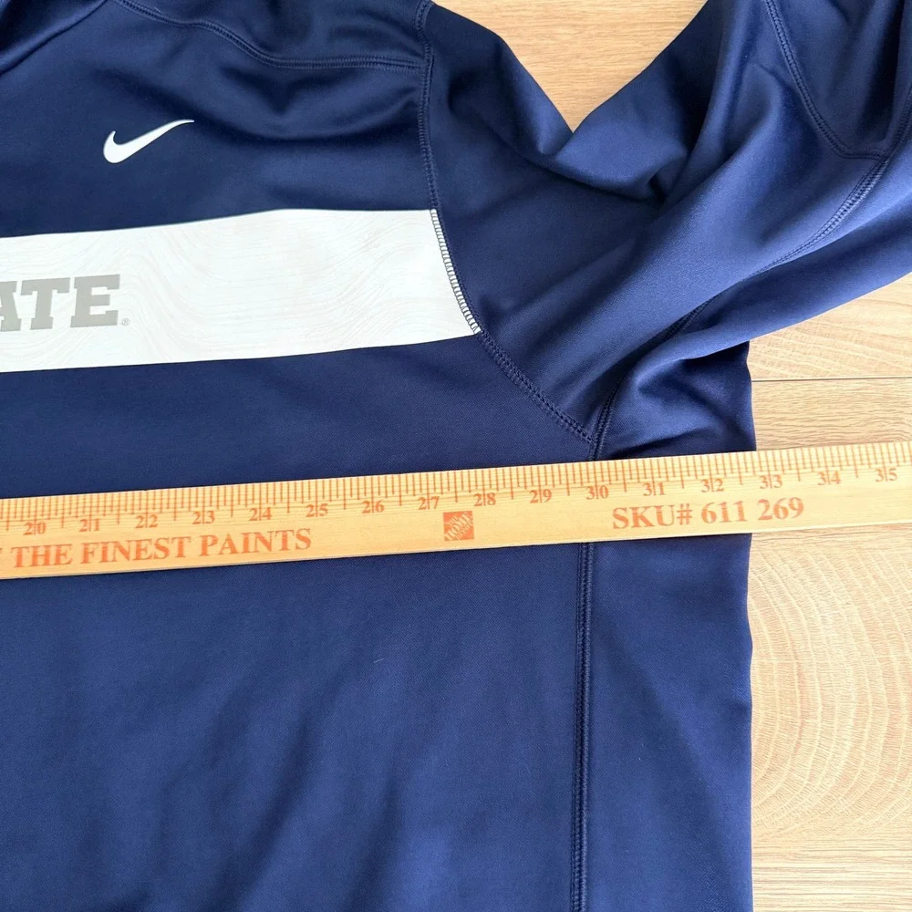 Nike Therma-FIT Penn State Nittany Lions Hoodie Mens 4XL Blue Performance Fleece